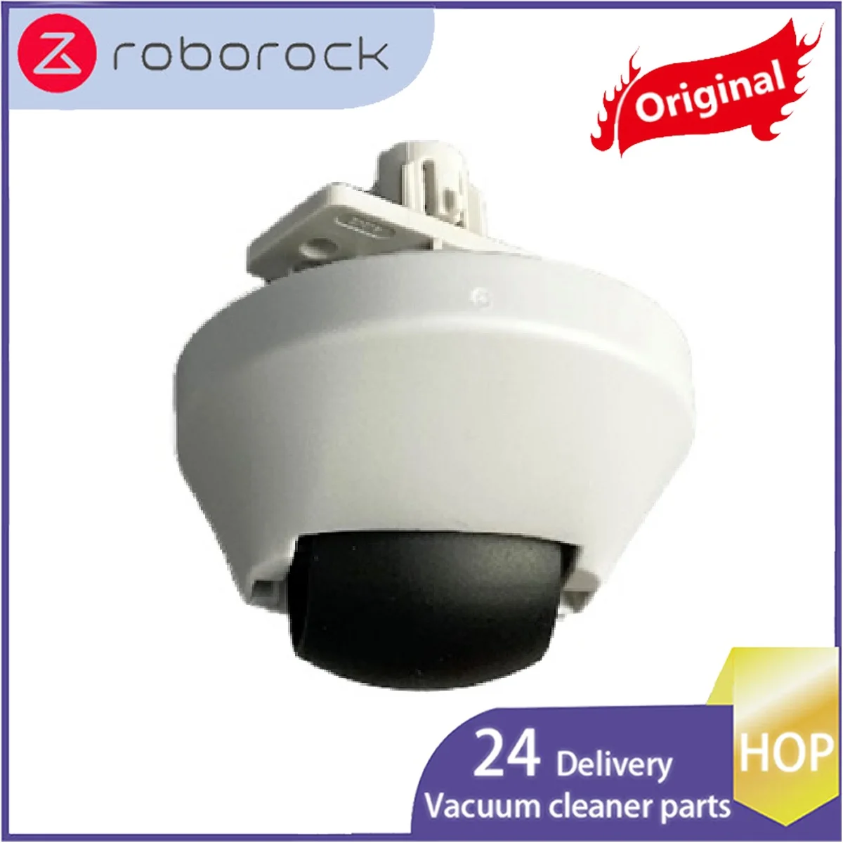 Фото Универсальное переднее колесо для роботов-пылесосов Roborock S7, S5 MAX, S55 Max, S6, S6 PURE, S6 MAX V, S70, S75 – Запчасти и аксессуары №3