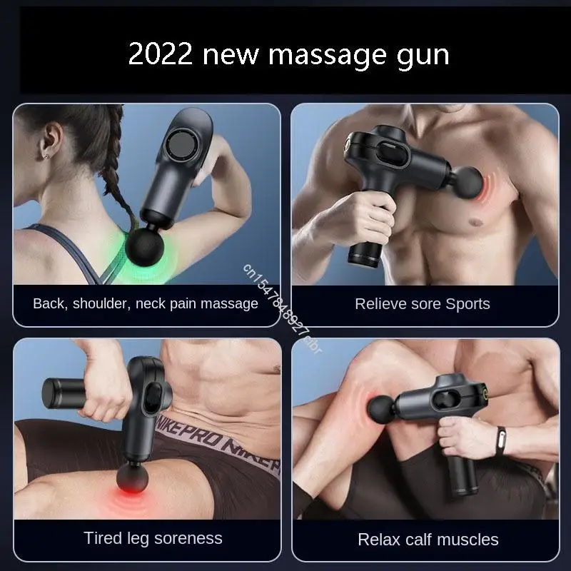 Xiaomi Mijia Massage Gun Deep Tissue Muscle Electric Massager Pain Relief for Body Neck Relaxation Fitness intelligen Fascia Gun images - 3