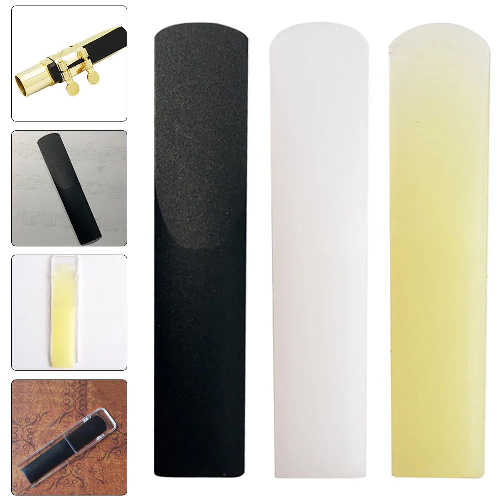 

3pcs Saxophone Sax Resin Saxophone Accessory Traditional Reeds