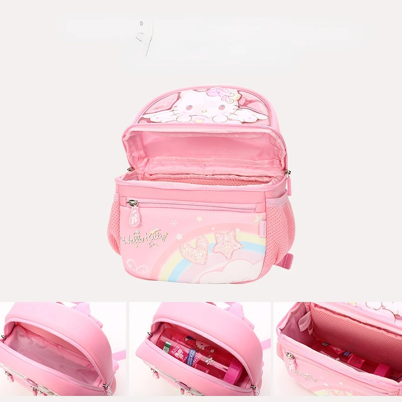 New Hello Kitty Children's Schoolbag Kindergarten Cute Backpack Super Lightweight Middle Class Small Class Girl Moetry Baby Girl
