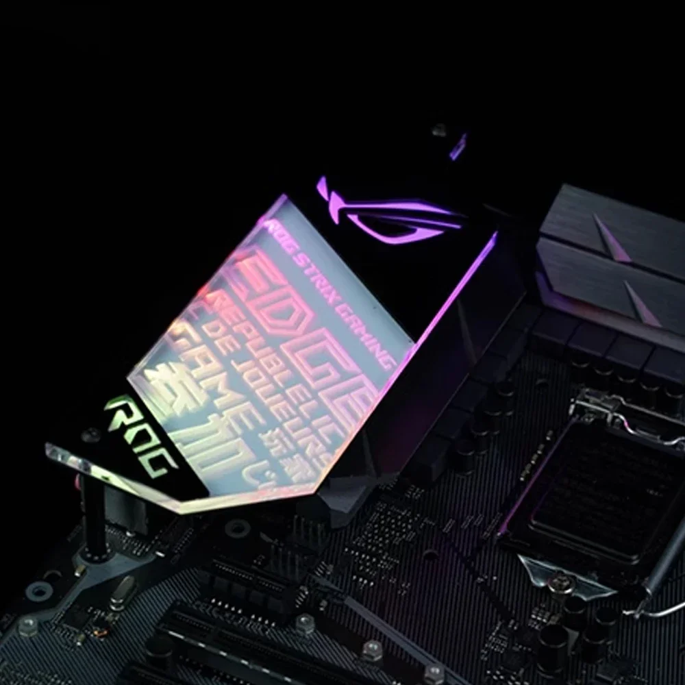 Декоративная осветительная панель материнской платы RGB IO световая шасси AURA