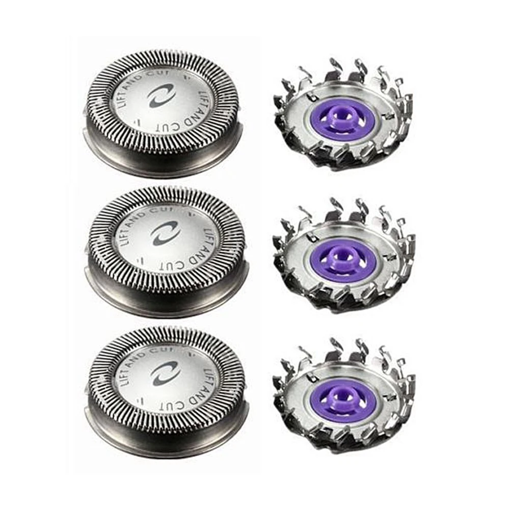 Сменная головка для бритвы Philips Norelco HQ3 HQ4 HQ55 HQ56 HQ6900 HQ6868 HQ5812 HQ6874 9 шт.