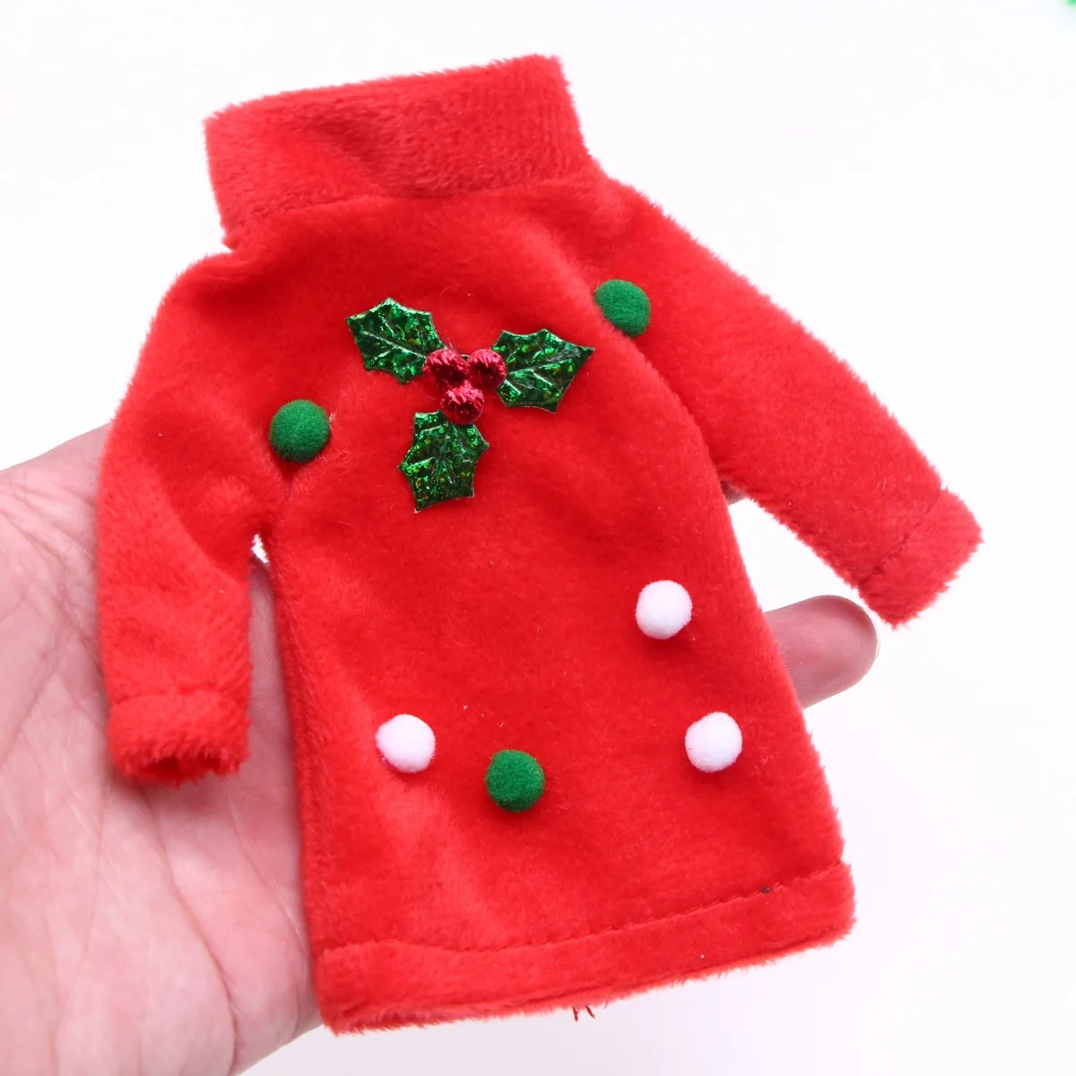 Лидер продаж Рождественская книжная полка Elf комплект одежды для куклы эльфа 30 см