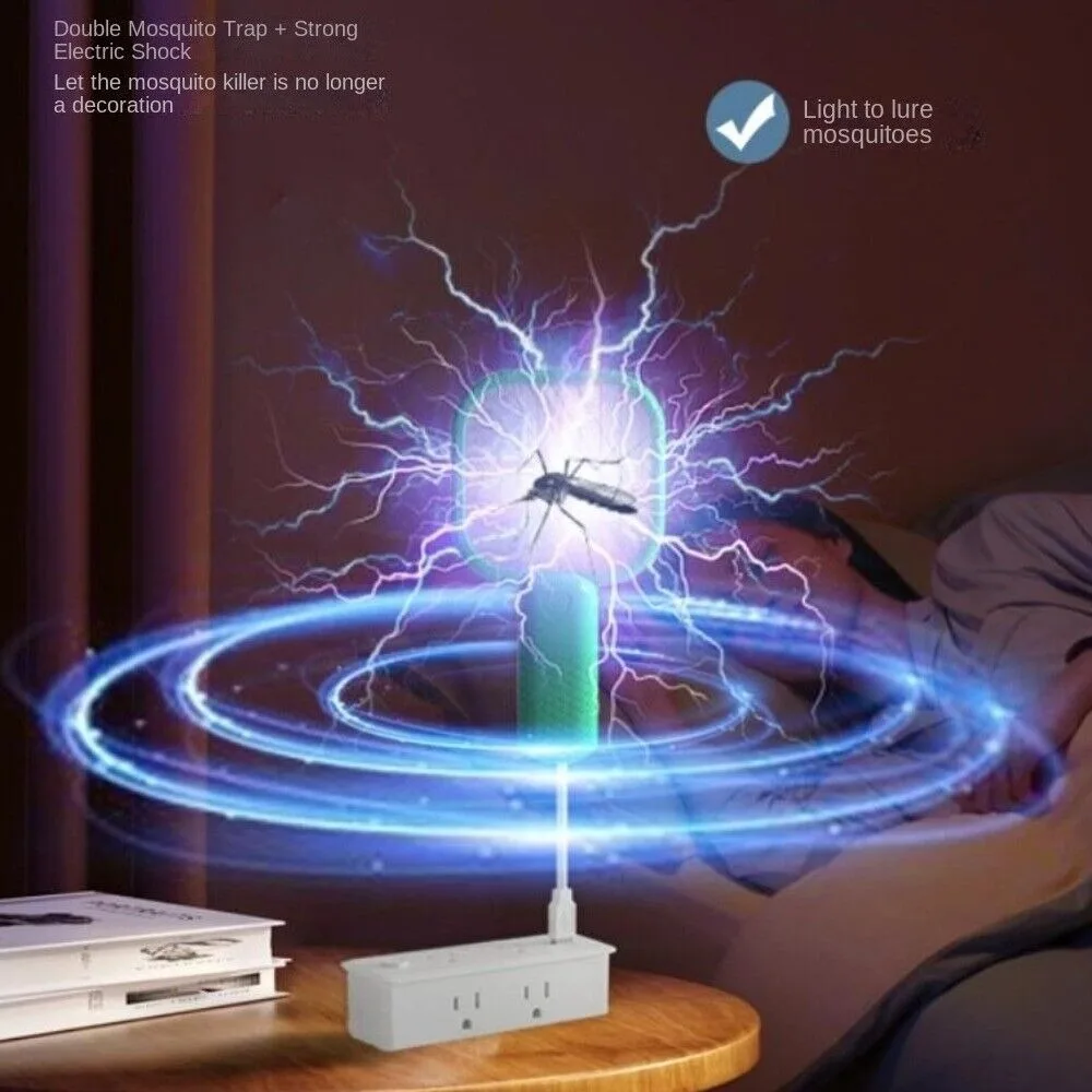Новая УФ-свет Mosquito Swatter Мини-нетоксичная ракетка от насекомых Usb Zapper Home