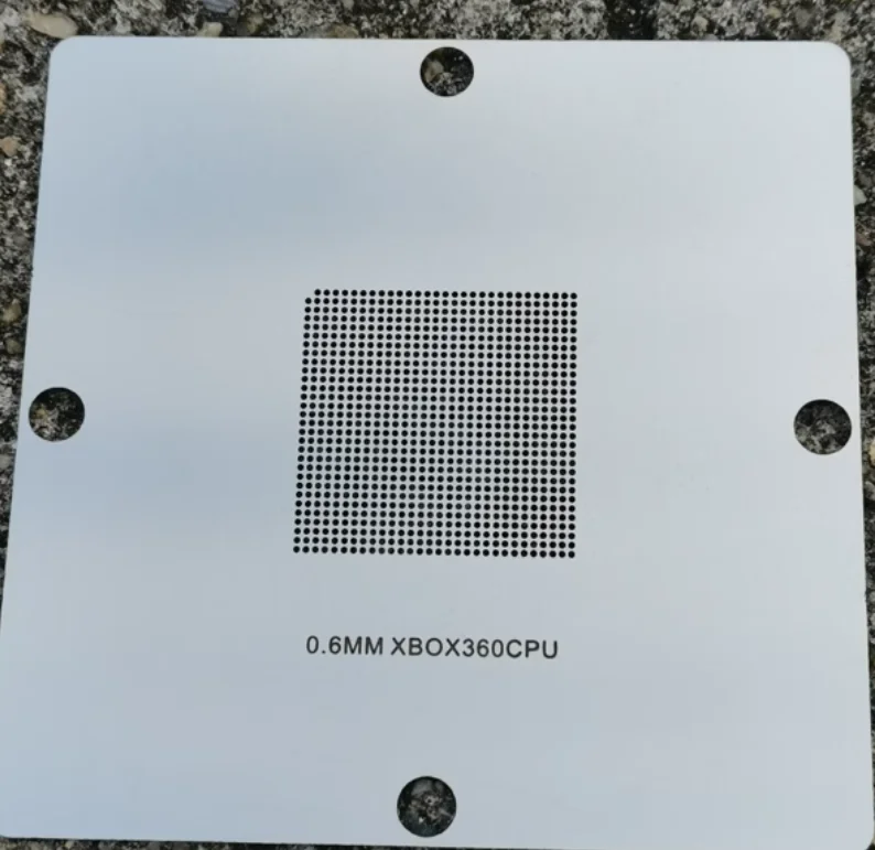 Трафарет для реболлинга BGA процессора XBOX360 графического CSP HANA GPU-B CPU-A01