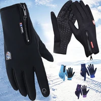 winter gloves men cycling bike women thermal fleece cold wind waterproof touch screen bicycle warm outdoor running skiing mitten