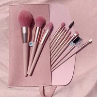 new 7pcs 12pcs nude pink makeup brush set loose powder brush eyeshadow brush beauty makeup tool set