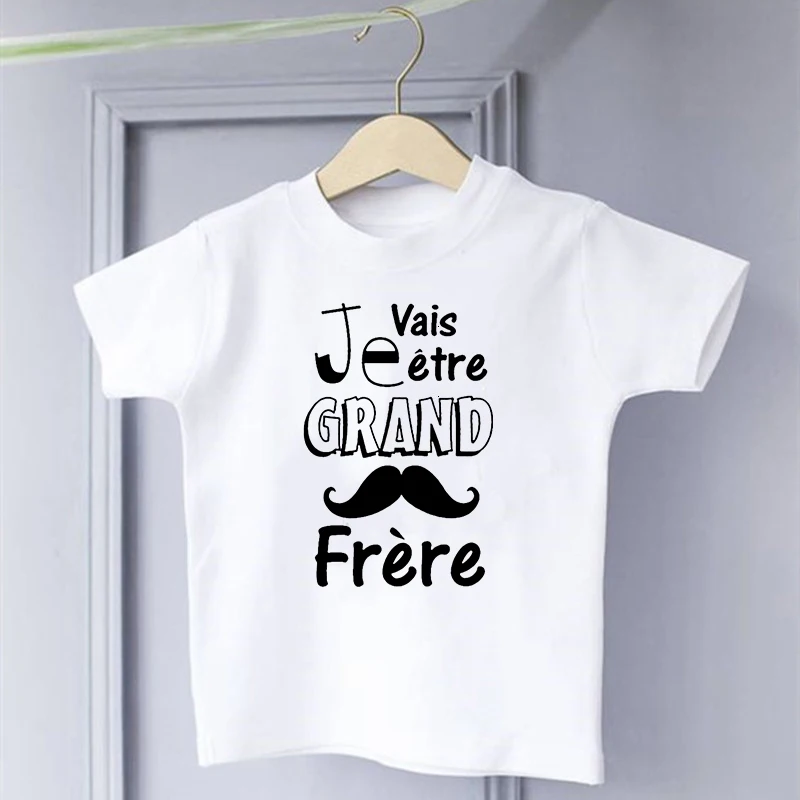 Детская футболка I'm Going To Be A Super Big Brother детская для малышей топы рубашка с