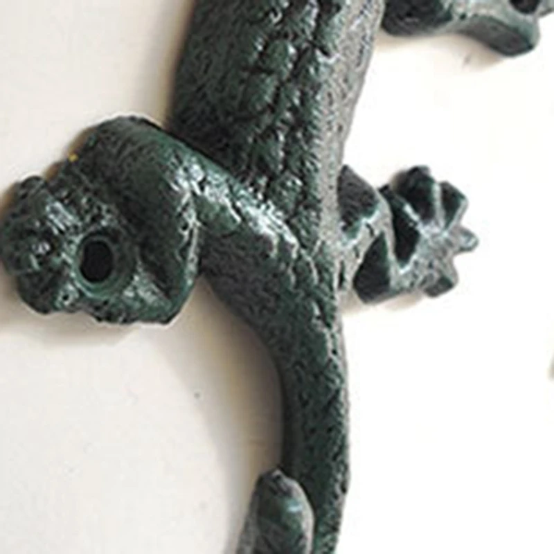 2 шт. аксессуары чугунная вешалка для ящериц крючки полотенец пальто шляпа