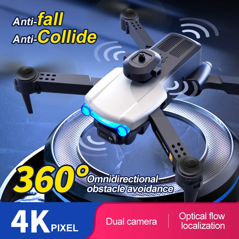 

Drone 4k Hd Profesional Dual Camera Drones 8K WIFI FPV Obstacle Avoidance Aerial Photography Foldable Quadcopter RC Dron Boy Toy