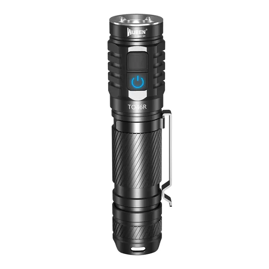 

TO46R high color flashlight Led flashlight 1000 lumens IP68 with rechargeable 18650 Li-ion battery .