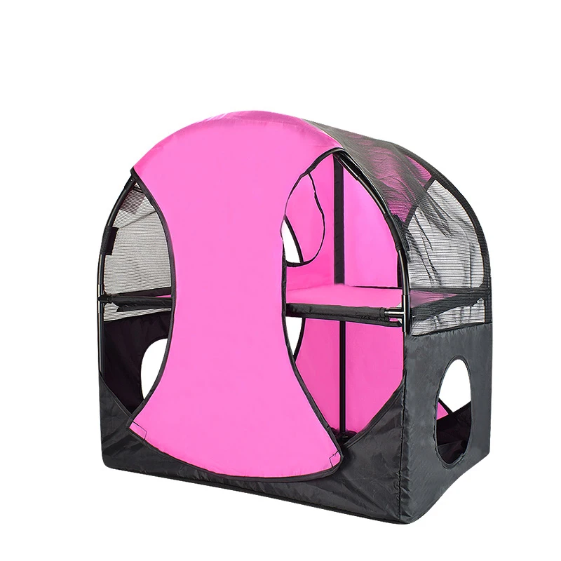 

Pet Products Pet Toys Scratching Post Furniture 4 Holes Collapsible Tunnel Duplex Condo Cat Toys