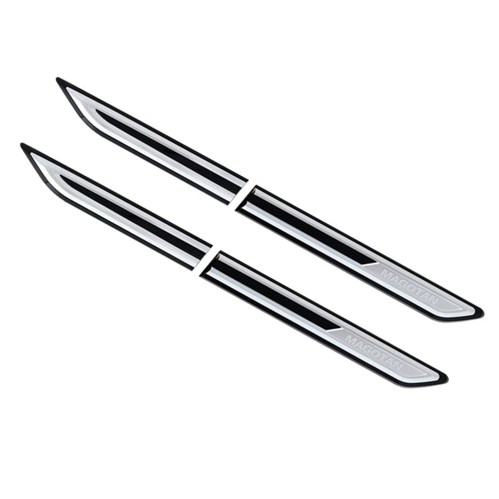 

Car Chrome Car Side Fender Decoration Sticker Fender Trim Accessories for Magotan Passat B8
