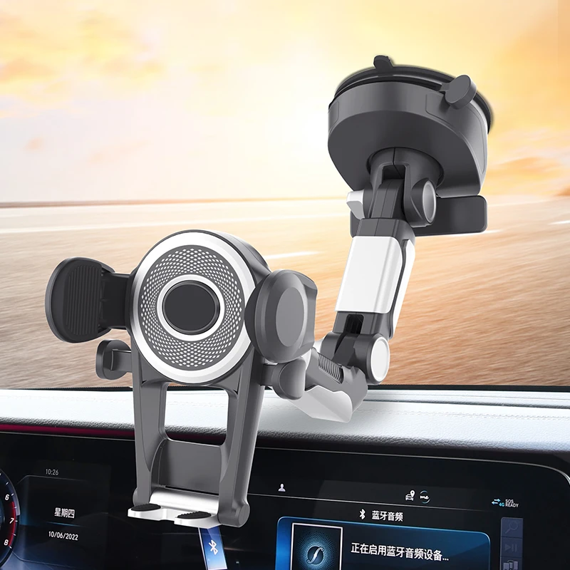 Car Phone Holder Mount Suction Cup Dashboard Windshield Universal Cell Phone Holder Stand Strong Suction Car Mount for Truck SUV