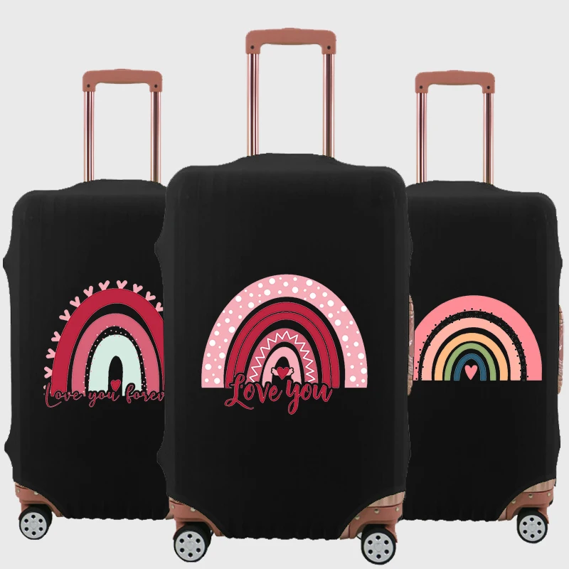 

Rainbow Luggage Cover Dust Luggage Cover Thickened Protective Cover Scratch Resistant Luggage Cover Suitablefor18-32Inch Luggage