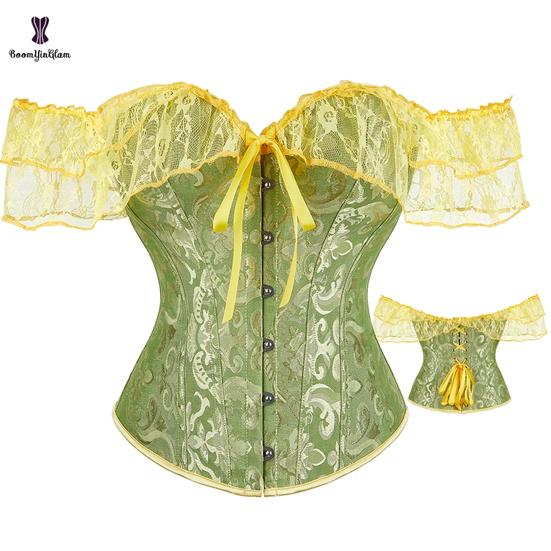 Викторианский корсет в стиле стимпанк женский топ с 12 стальными косточками