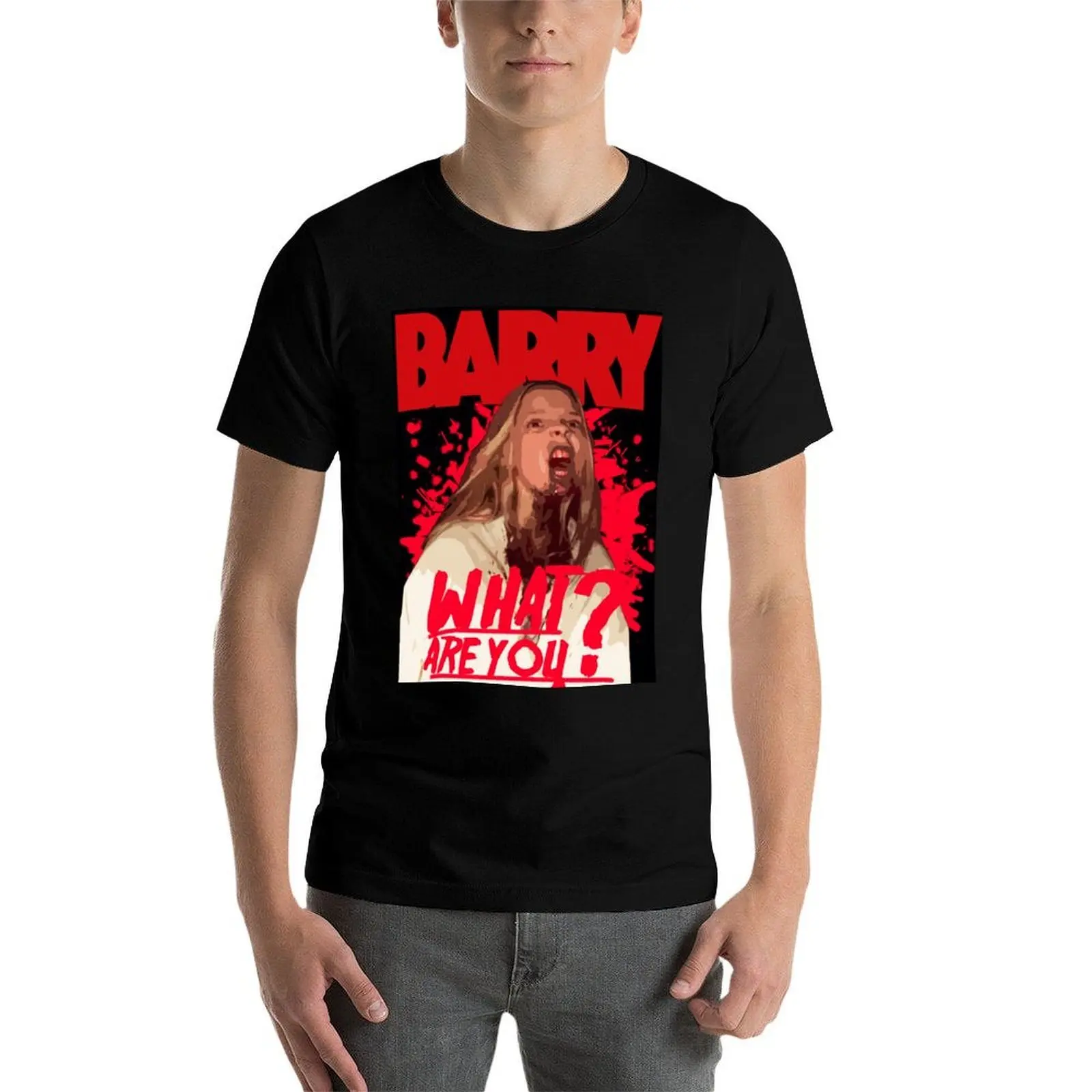 Фото Футболка BARRY - Barry season 2, мужские футболки, комплект из хлопковых забавных футболок, мужская футболка из 100% хлопка №3