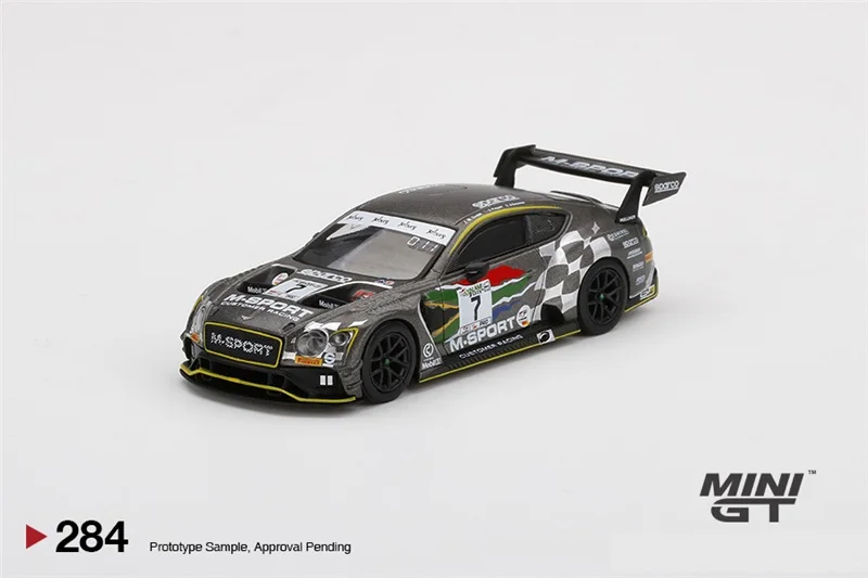 

MINI GT 1:64 Continental GT3 #7 M-Sport 2020 Intercontinental GT Challenge Kyalami 9 Hrs RHD Model Car