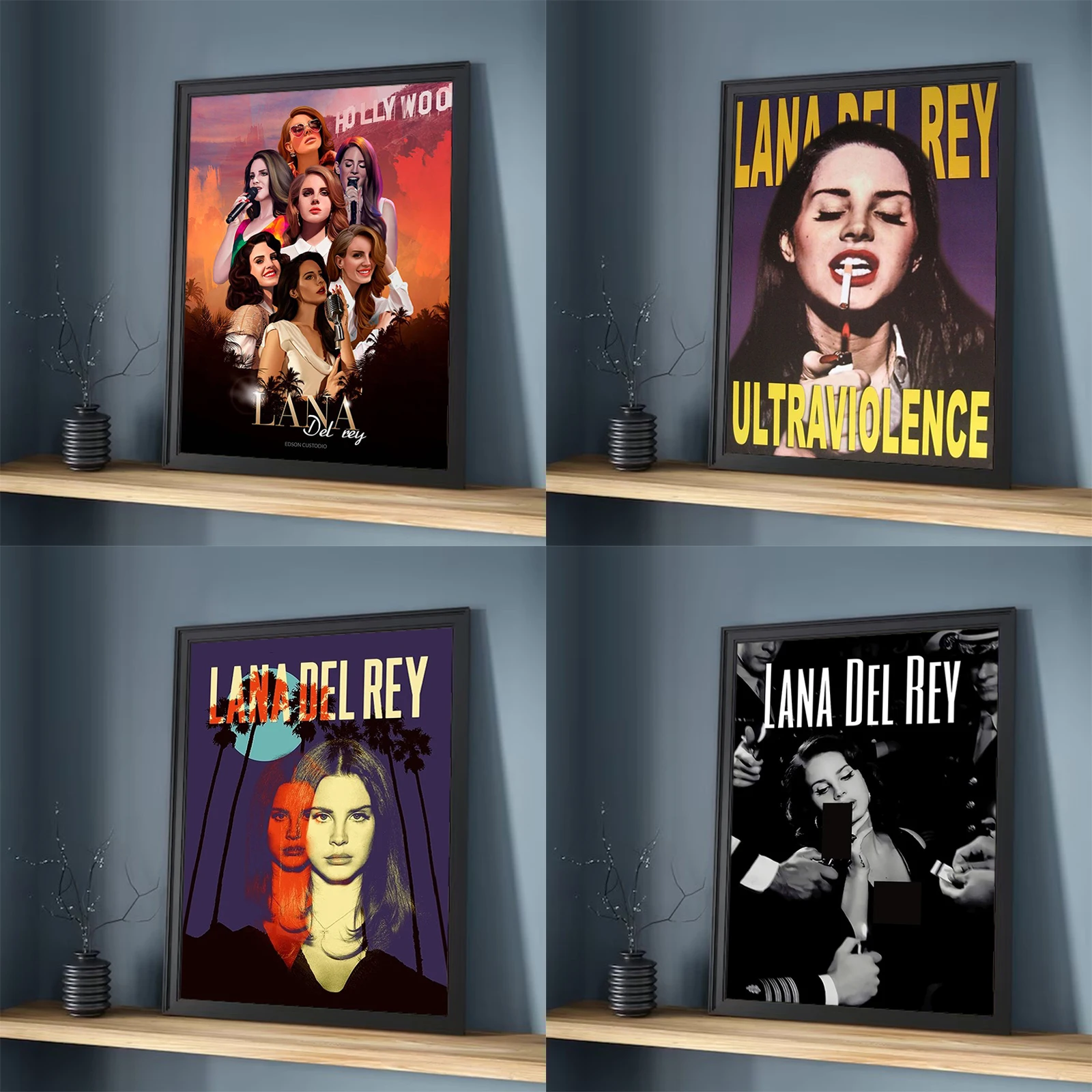 Плакаты для украшения стен картина Лана Дель Рей домашний декор ...