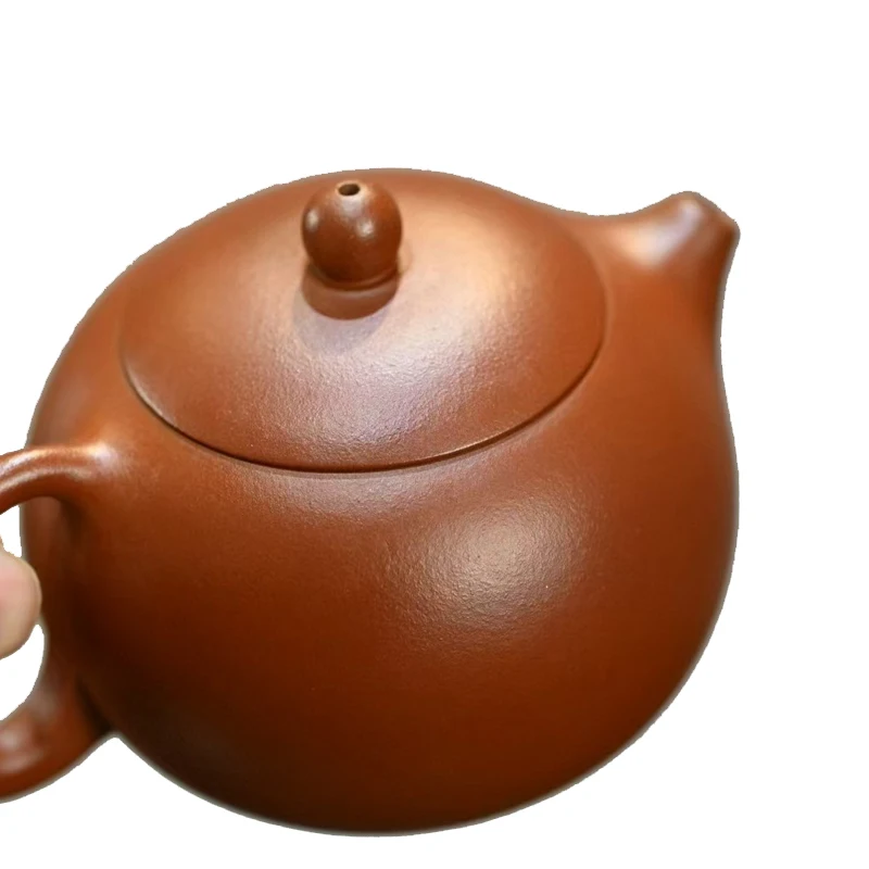 

Китайский чайник Исин ручной работы oneice, фиолетовая глина, объем 230 мл