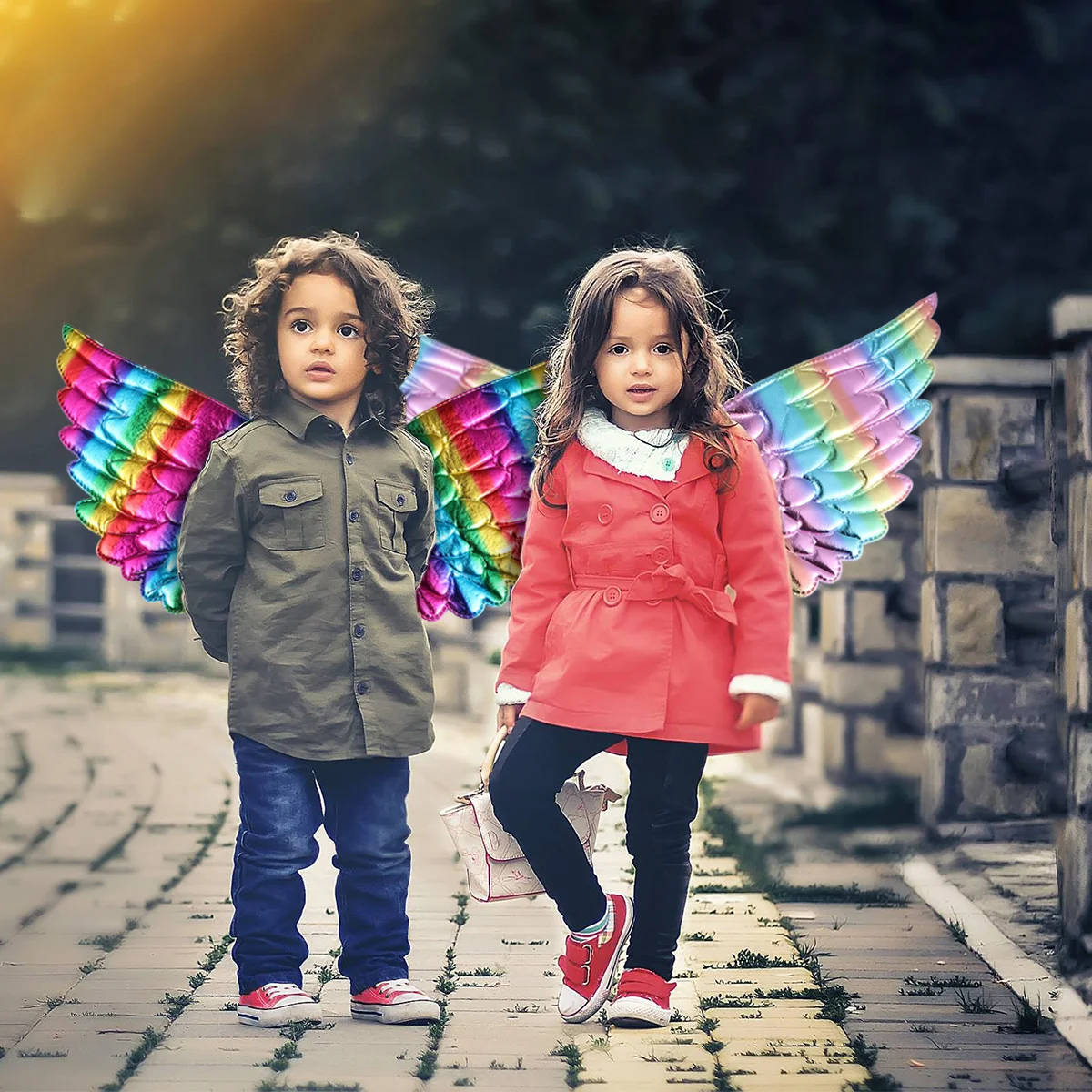 

Детский костюм «Волшебное крыло» для косплевечерние на Хэллоуин