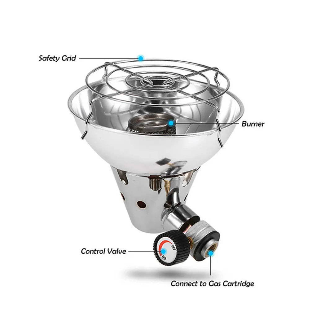 

Camping Heater Portable Tent Heating Stove Warmer Outdoor Equipment