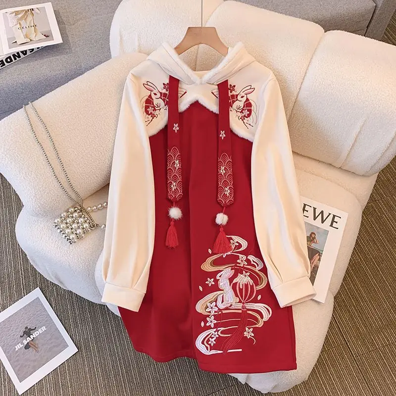 Auspicious Chinese New Year clothes in the Year of the Rabbit