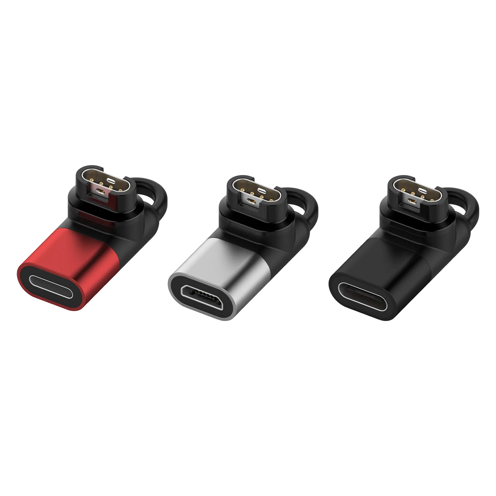 Адаптер для зарядного устройства с разъемом типа C/IOS/Micro USB на 4 контакта Garmin Fenix 7 7x