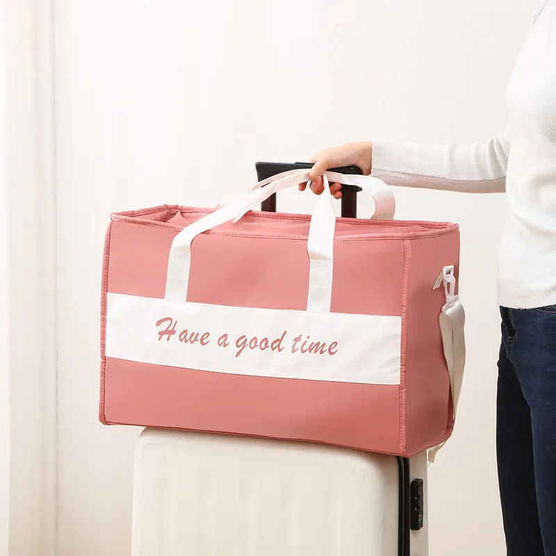 Large Capacity Handbag Folding Luggage Bags Crossbody Multifunctional Travel Waterproof Weekend Sac Bag Accessories Supplies