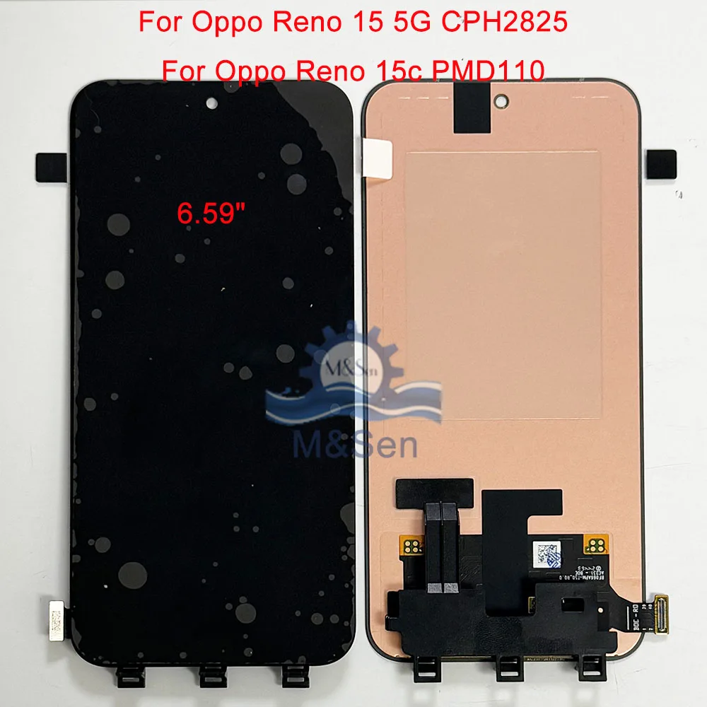 Фото Оригинальный AMOLED-дисплей 6.32 дюйма для Oppo Reno15 Pro 5G CPH2813, LCD-экран 6.59 дюйма для Oppo Reno 15 5G CPH2825/Reno 15c PMD110 с рамкой №5