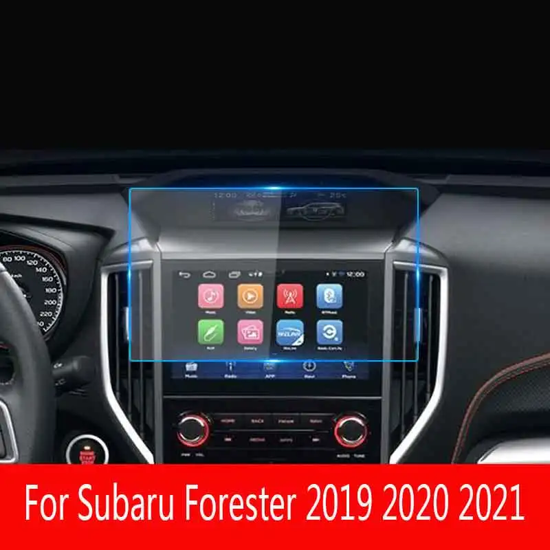 For Subaru Forester 2019 2020 2021 Car GPSDVD Navigation Screen Tempered Glass Protective Film Auto Interior Sticker Accessories