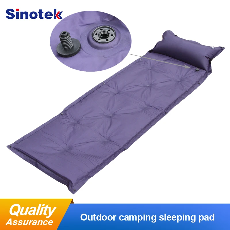 Outdoor Camping Sleeping Pad Inflatable Mattress Hiking Picnic Travel Waterproof Mat Tourism Rest Air on the Floor |