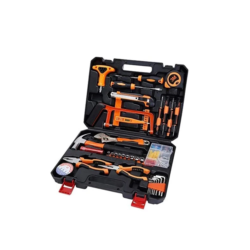 

2023 New Combination Kit Multifunction Household 45-Piece Electrician Repair Toolbox Set Wall Plate