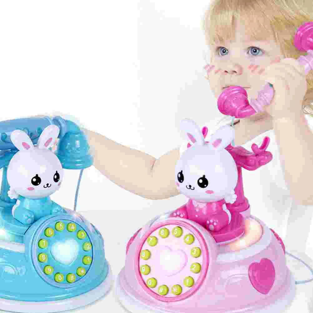 

Simulated Telephone Kids Toy Christmas Toys Fake Child Role-playing Plaything Children Simulation Home Appliance Small