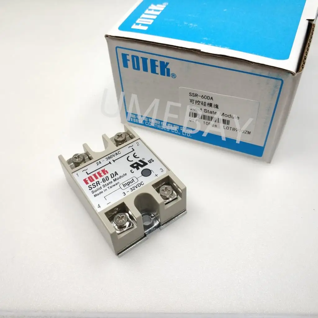 SSR-40DA SSR-40AA SSR-40DD 40VA Однофазное твердотельное реле