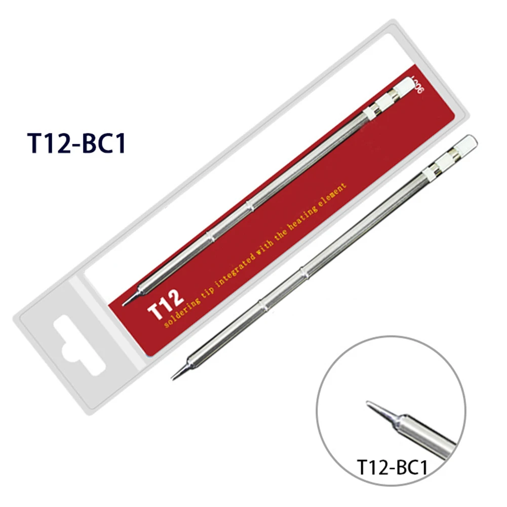 1 шт. T12 паяльные жала инструменты T12-B/B2/C1/BC2 сменные для паяльной станции FX-951