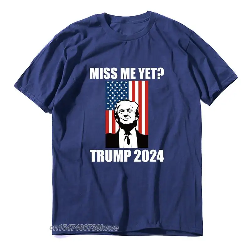 

Humorous President Re Elect Trump 2024 Trump Back Humorous Unisex Shirt Men's And Women's Cotton T-Shirt Harajuku Tops