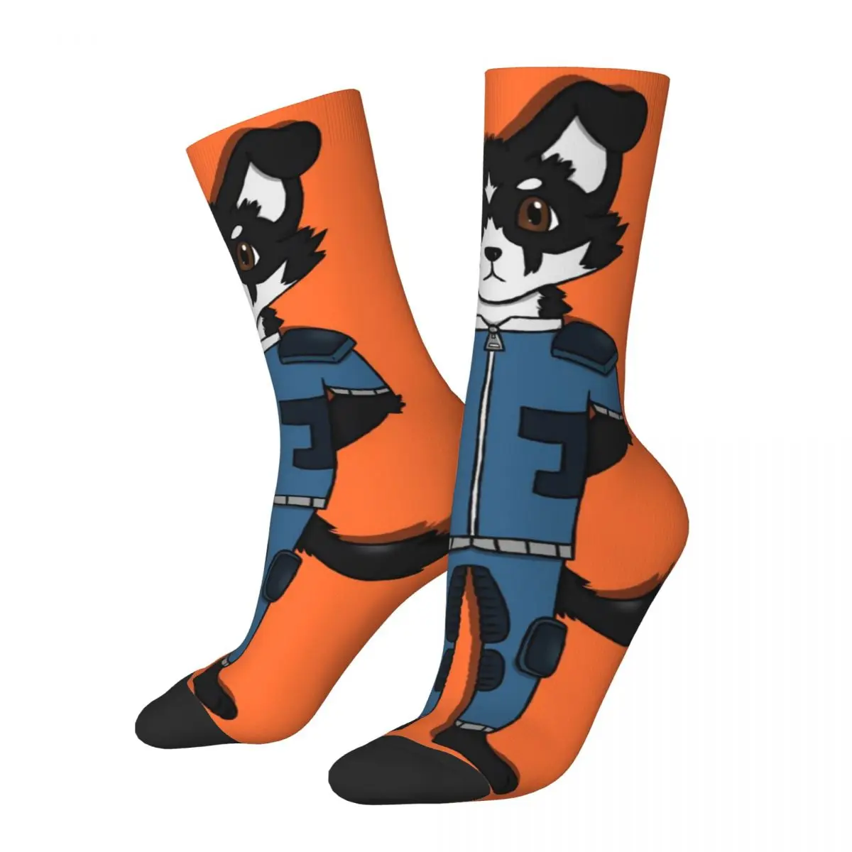 

Hip Hop Vintage Balu The Space Muttt Crazy Men's Compression Socks Unisex Super Dog Rilienthal Harajuku Seamless Crew Sock