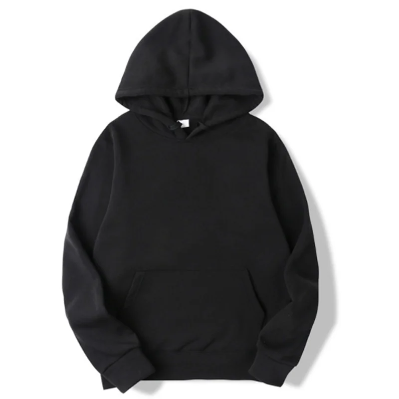 

Men's Hoodies Autumn Winter Casual Jogger Solid Color Hooded Sweatshirts Male Streetwear hoodie Tops Men's Clothes