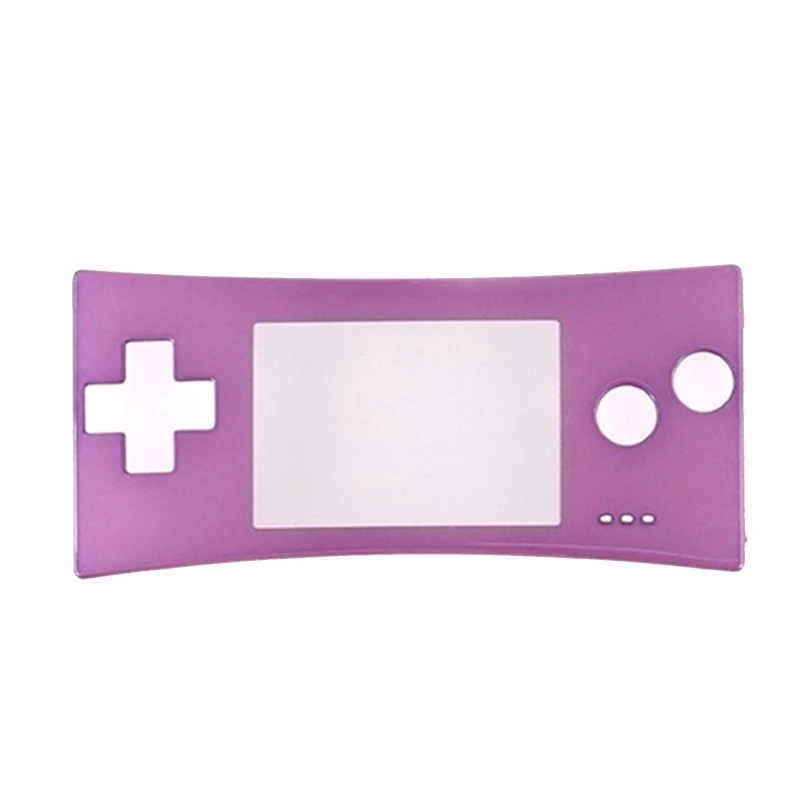 Console Front Faceplate Cover for Shell Replacement for Game Boy Micro for GBM Front Housing Spare Accessor for Case Repair Part images - 6