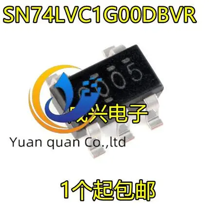 

30pcs original new SN74LVC1G00DBVR SOT-23-5 Single 2-input positive and negative gate logic chip