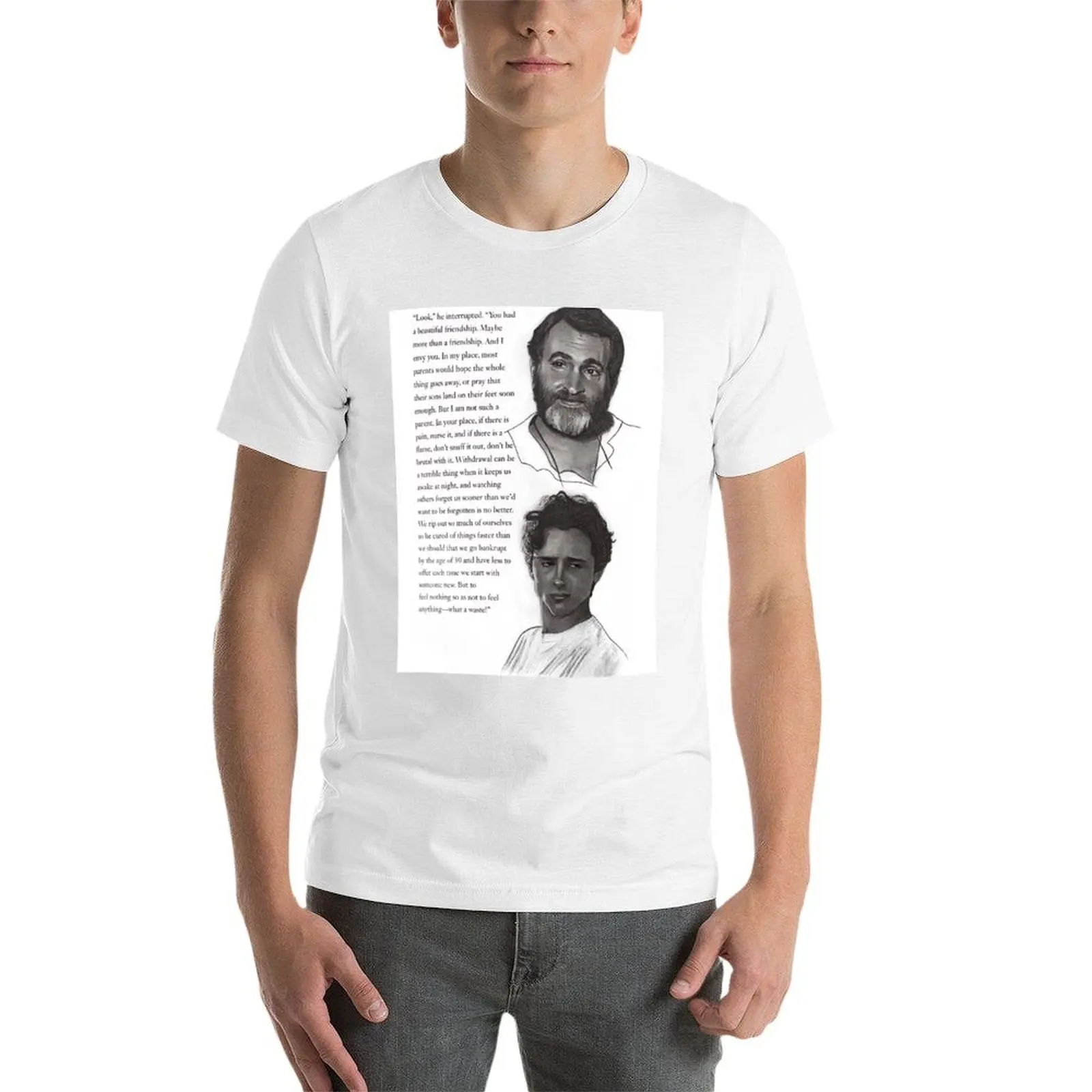 Чтобы чувствовать ничего не так как - что отходы! Футболка из хлопка мужские