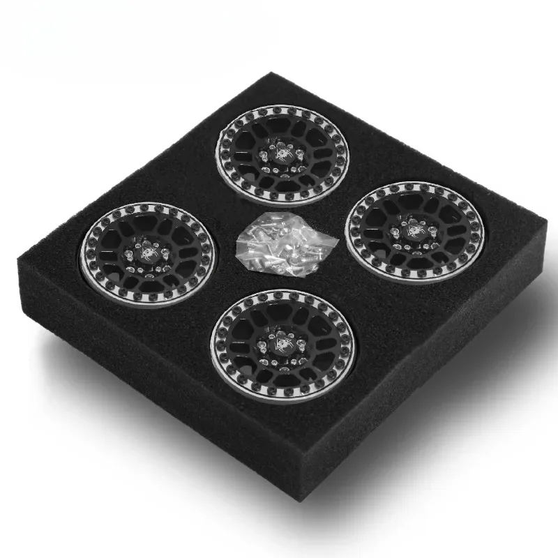 Металлическая ступица обода колеса 1 9 для 1/10 SCX10 TRXS TRX4 90046 D90 HPI запасная часть