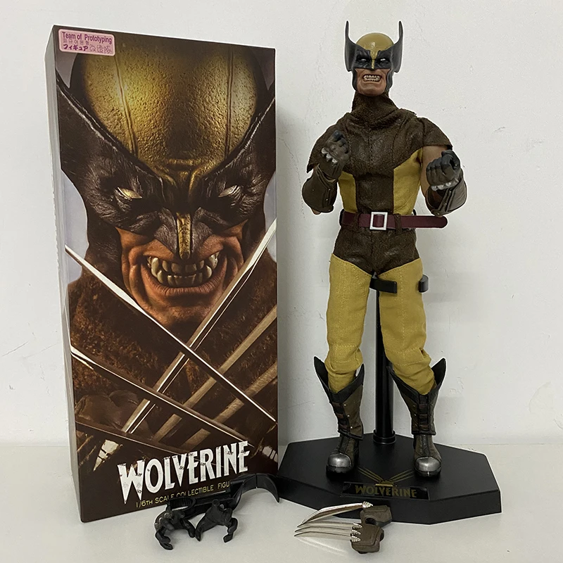 

Marvel Сумасшедшие игрушки Росомаха экшн-фигурки Масштаб 1/6 Мстители Коллекционная модель игрушки