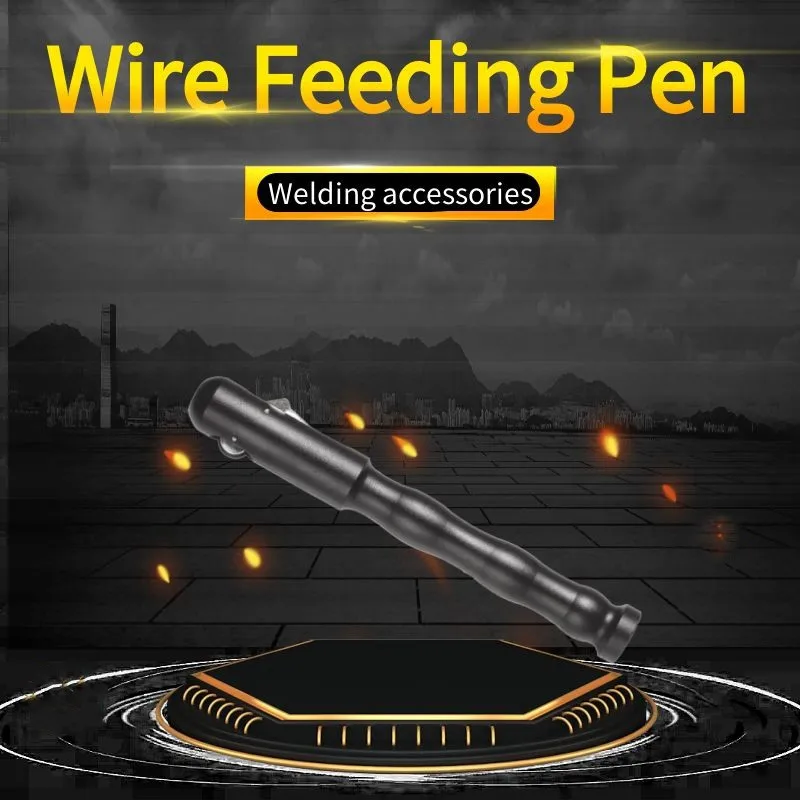 

Spot Black Welding Wire Feed Pen for Tig Welding Accessories Spray Nozzle Muffler Semi-automatic Equipment Torch Tools Nozzles