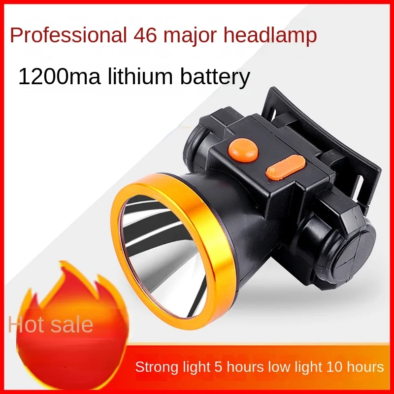 

LED Flashlights Torches Headlight USB Rechargeable Headlamp Built In 18650 Li Battery Working Light For Caving Camping Hunting