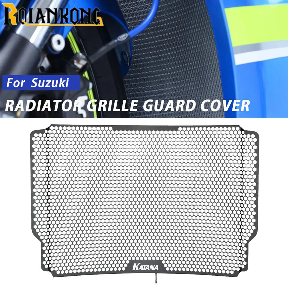 

For Suzuki Katana 2019 2020 2021 2022 2023 Motorcycle Accessories Radiator Grille Guard Protector Oil Cooler Cover Parts