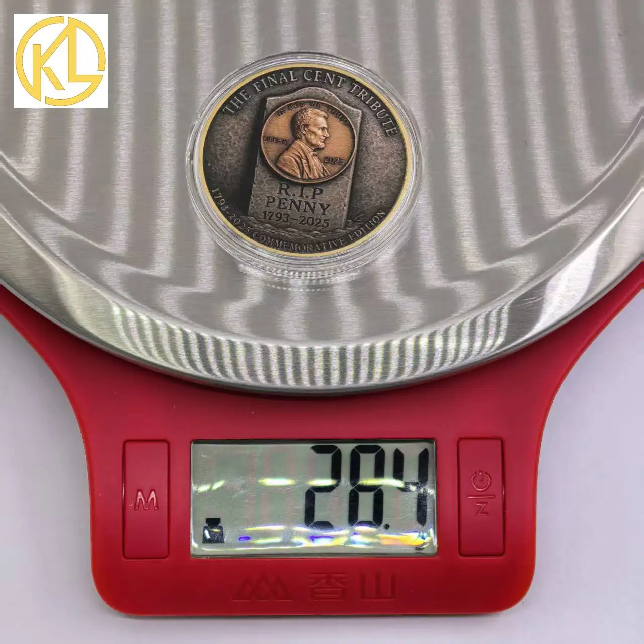 Сувенирная монета LIBERTY 2025 The Final Cent Tribute 1792-2025, позолоченная коллекция монет для вызова в США, подарок (art.: 3920d466355bd) - 3920d466355bd