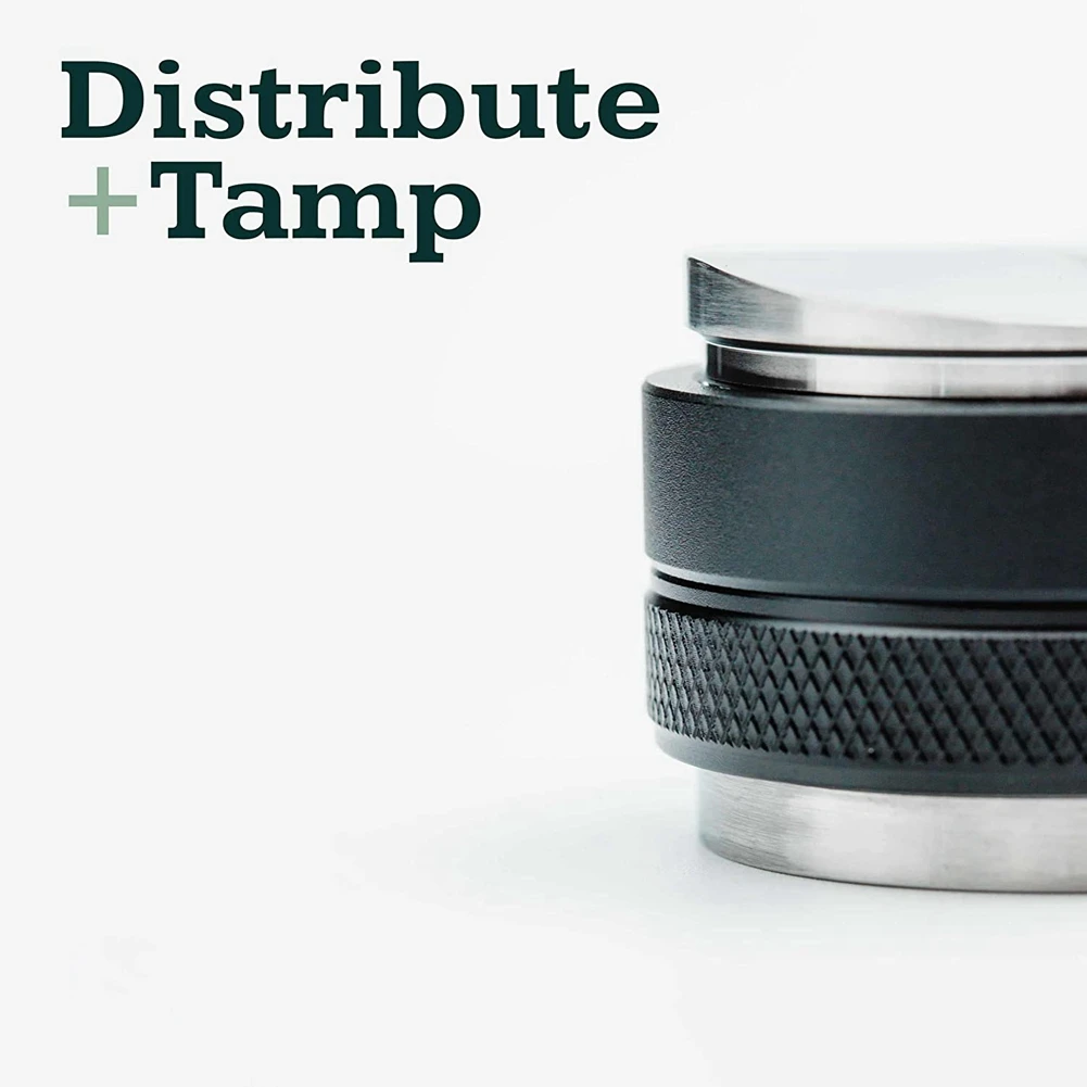 Бездонный портафильтр для кофе 54 мм + распределитель и тампер коврик тампера 53