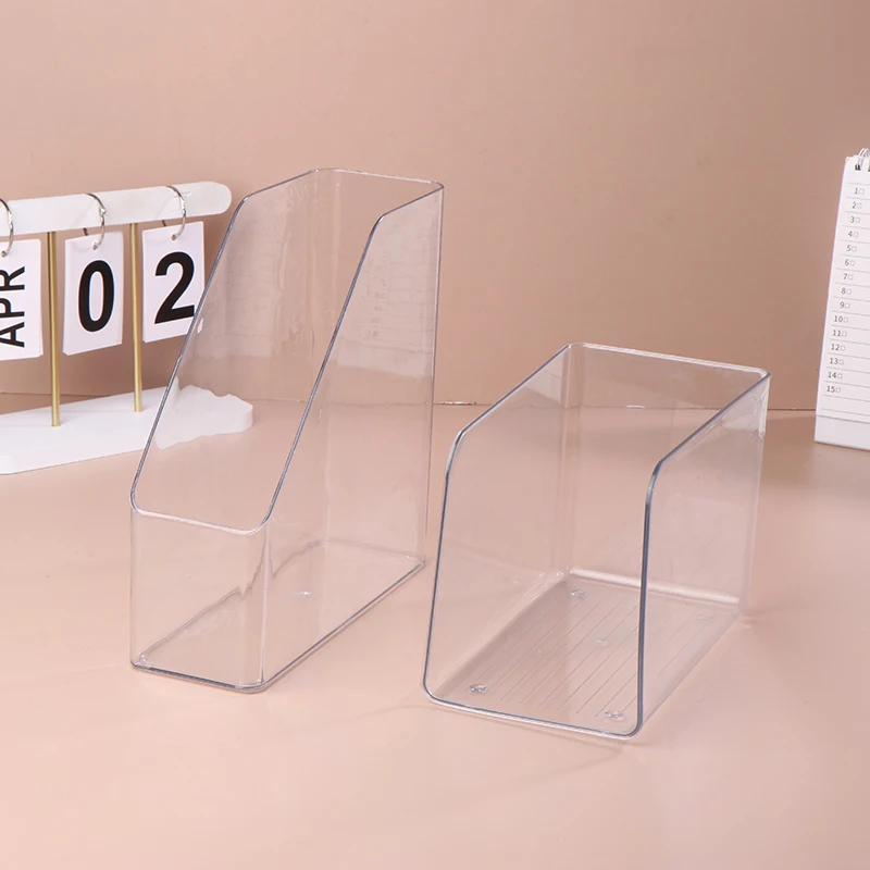 Прозрачные акриловые подставки для книг книжная полка настольная декоративная